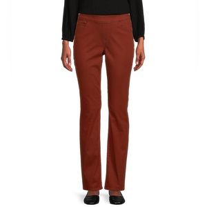 NEW Westbound Straight Leg Pull-On Pants, Stretch High-Rise Size 10 Regular